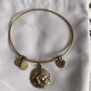 Gold Alex and Ani Bangle